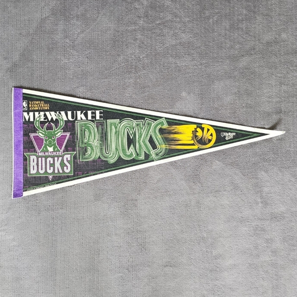 Wincraft Other - Wincraft Milwaukee Bucks NBA Pennant Flag